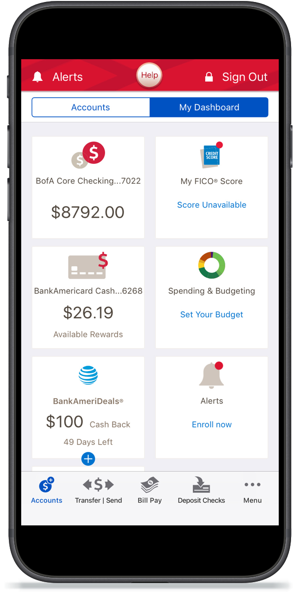 Mobile And Online Banking Benefits Features From Bank Of America